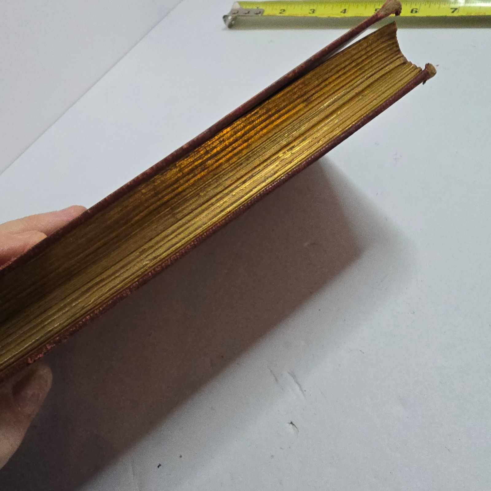 1850s Religious Keepsake Holiday Presents Victorian Gold Gilt Antique Book