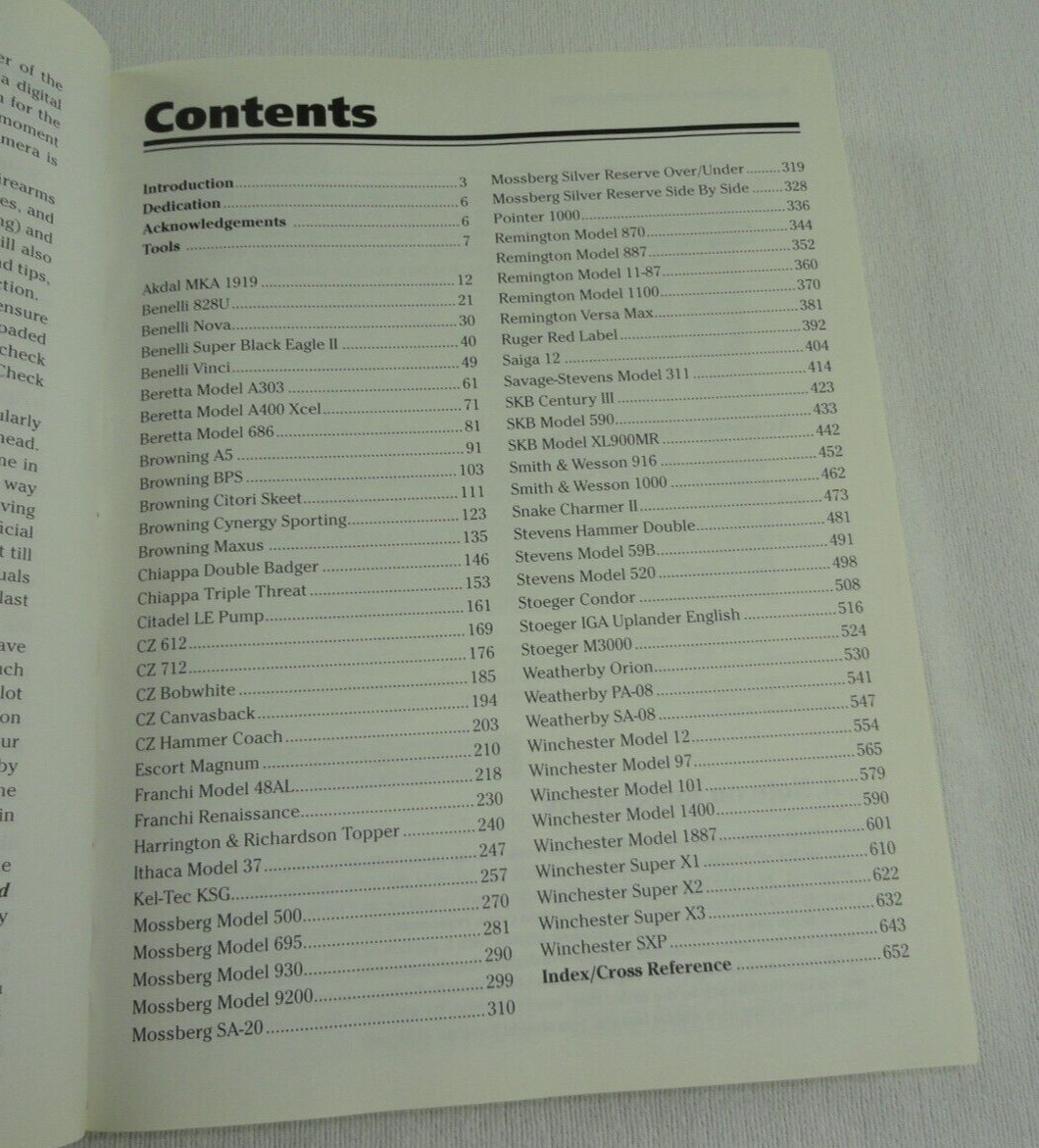 GUN DIGEST BOOK OF SHOTGUNS ASSEMBLY/DISASSEMBLY 656 PAGES KEVIN MURAMATSU 2016