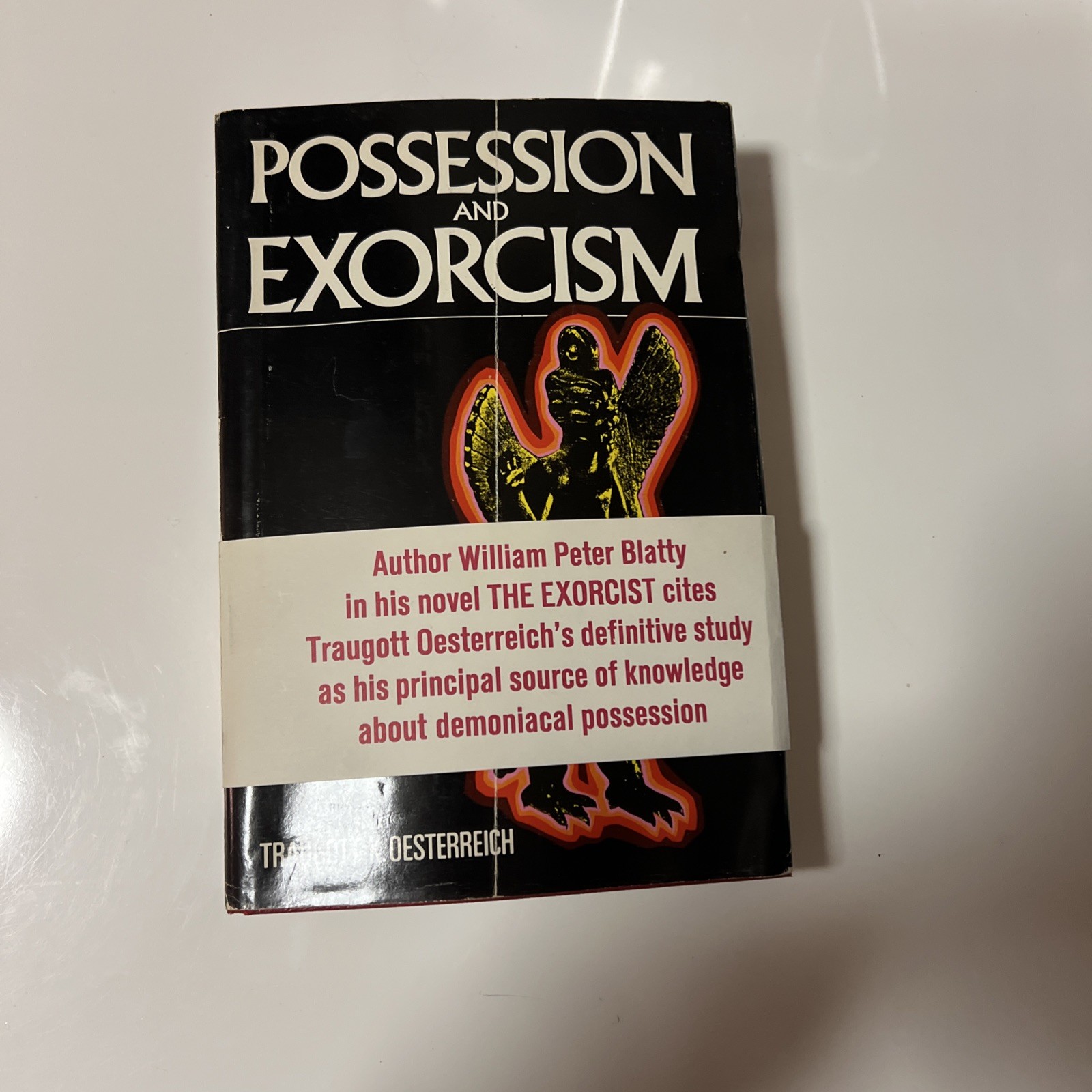 POSSESSION AND EXORCISM – Traugott K Oesterreich ( HC/DJ 1974) First Edition