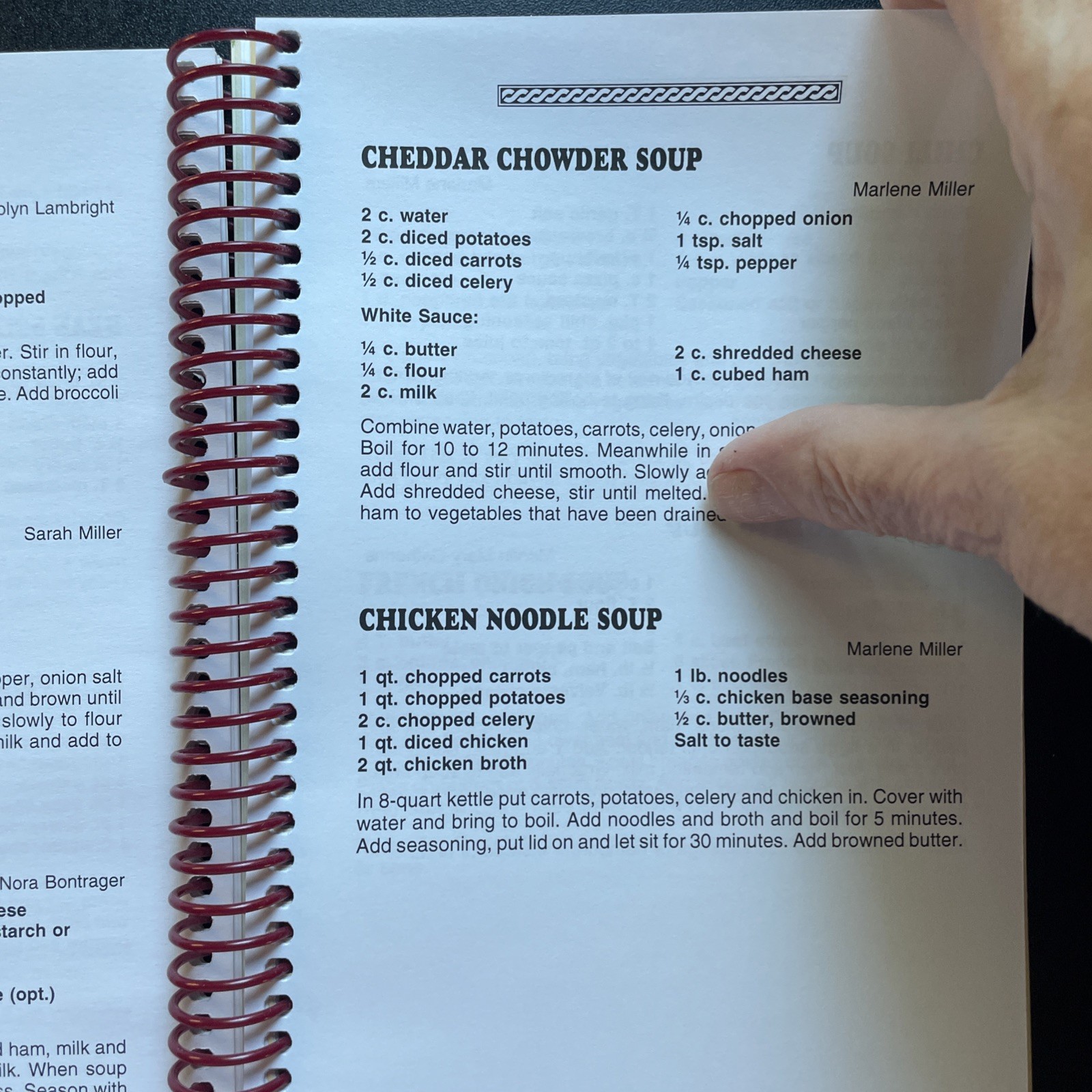 Amish Country Cookbook Shipshewana Indiana Taste of Goodness II Recipes Spiral