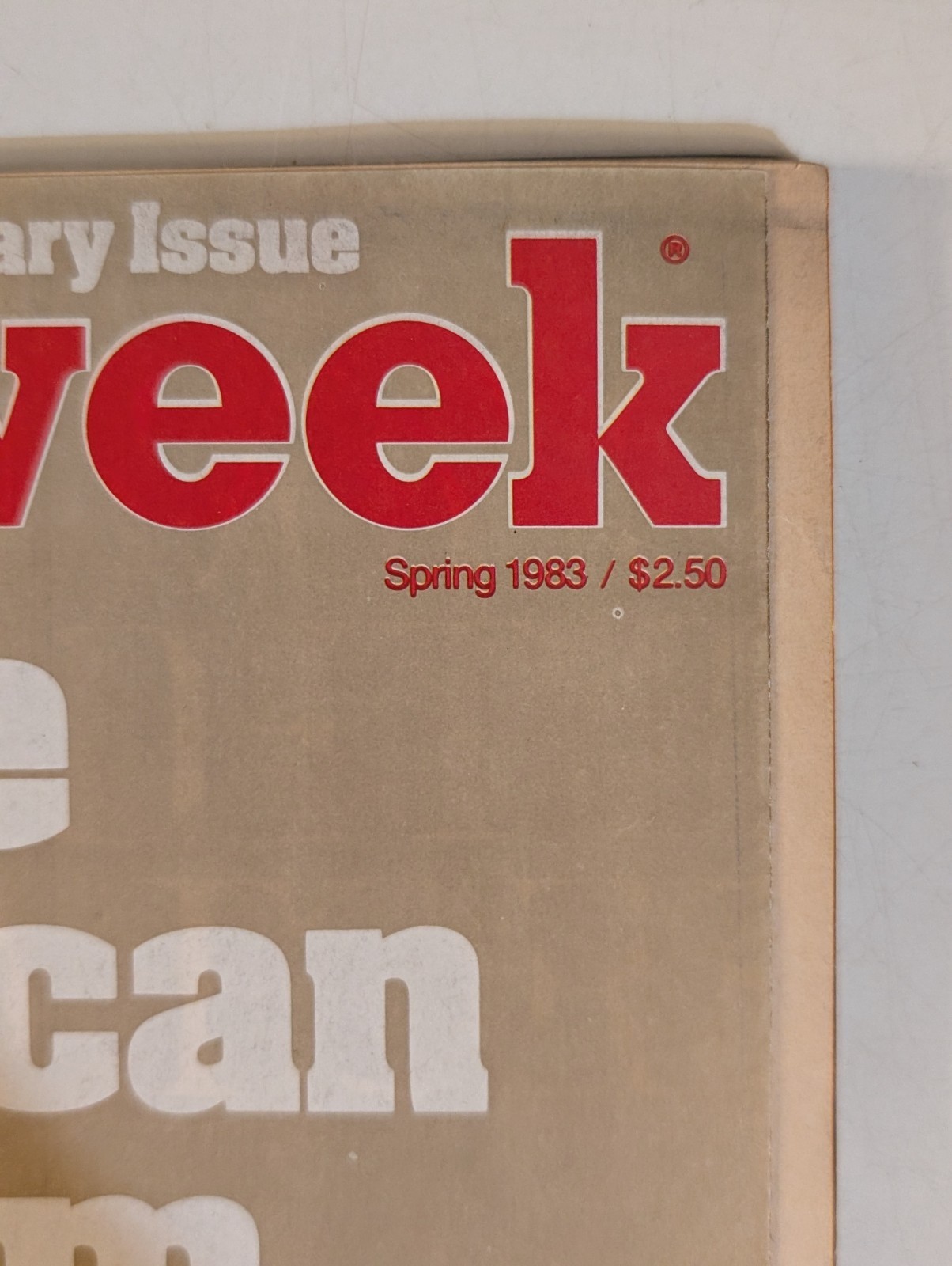 NEWSWEEK Magazine Sept 1983 50th Anniversary Issue