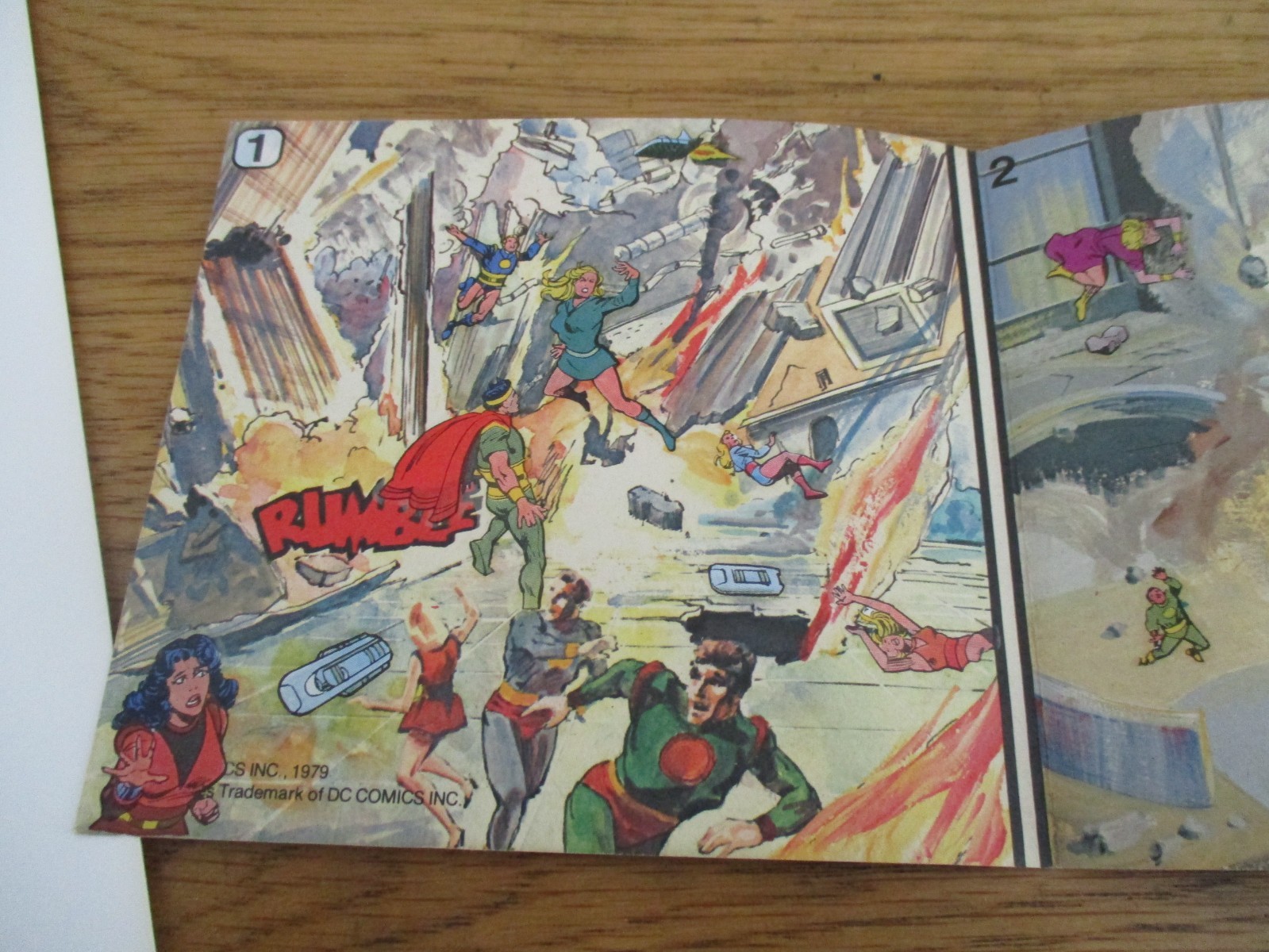 KALKITOS / SUPERMAN 1979 / rub down action transfers similar to letraset