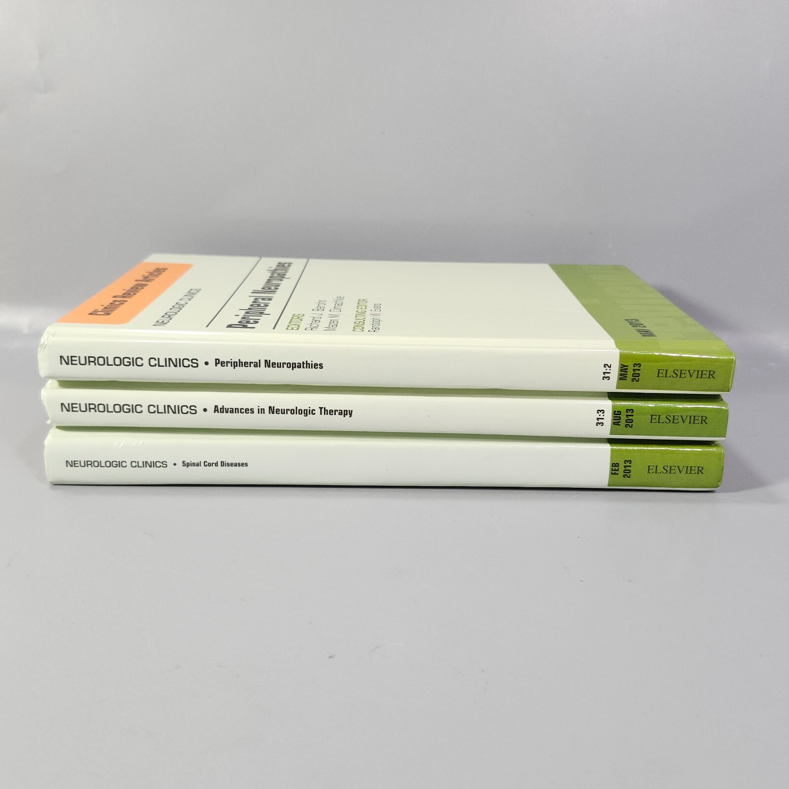 Clinics Review Articles Neurologic Therapy Spinal Neuropathies 3 Book Lot 2013