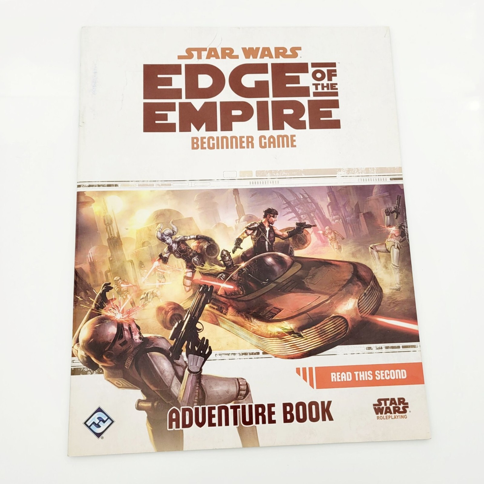 Star Wars Edge of the Empire Beginner Game Adventure Book & Rulebook