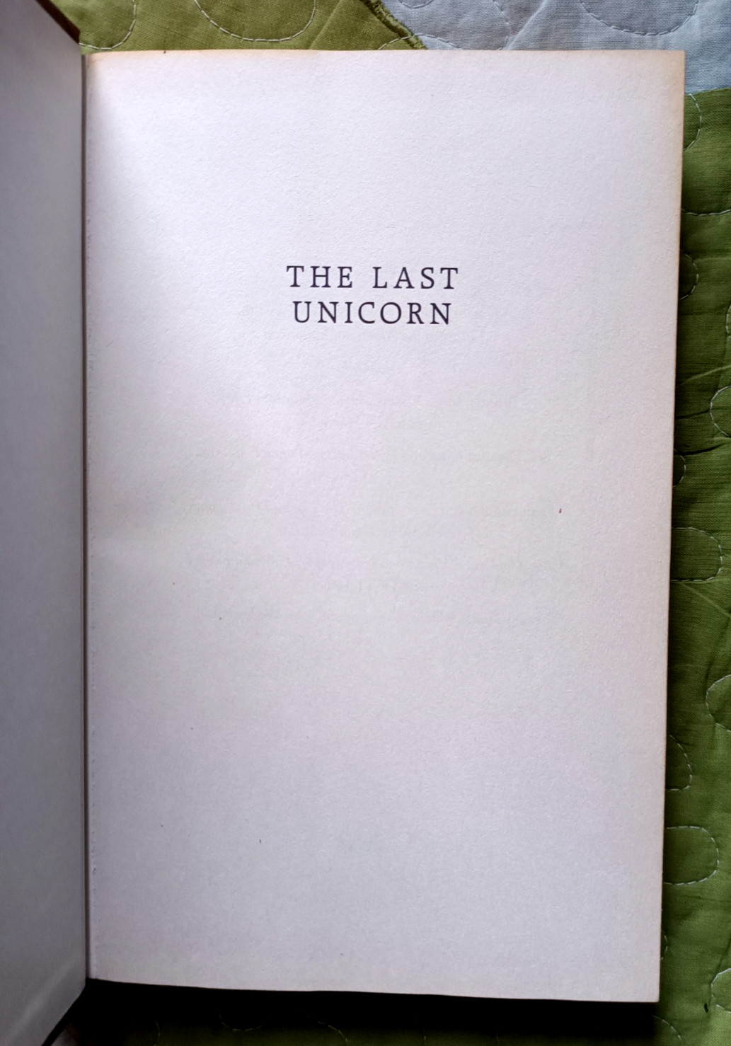 The Last Unicorn: A Search for One of Earth’s Rarest Creatures [HC/DJ] VERY GOOD