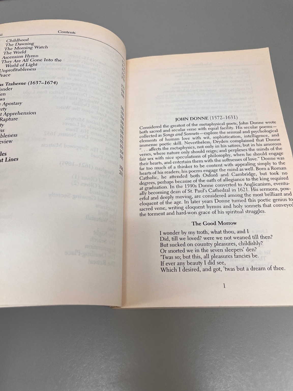 Metaphysical Poetry Anthology Paul Negri 2002 Dover Thrift Edition Poetry