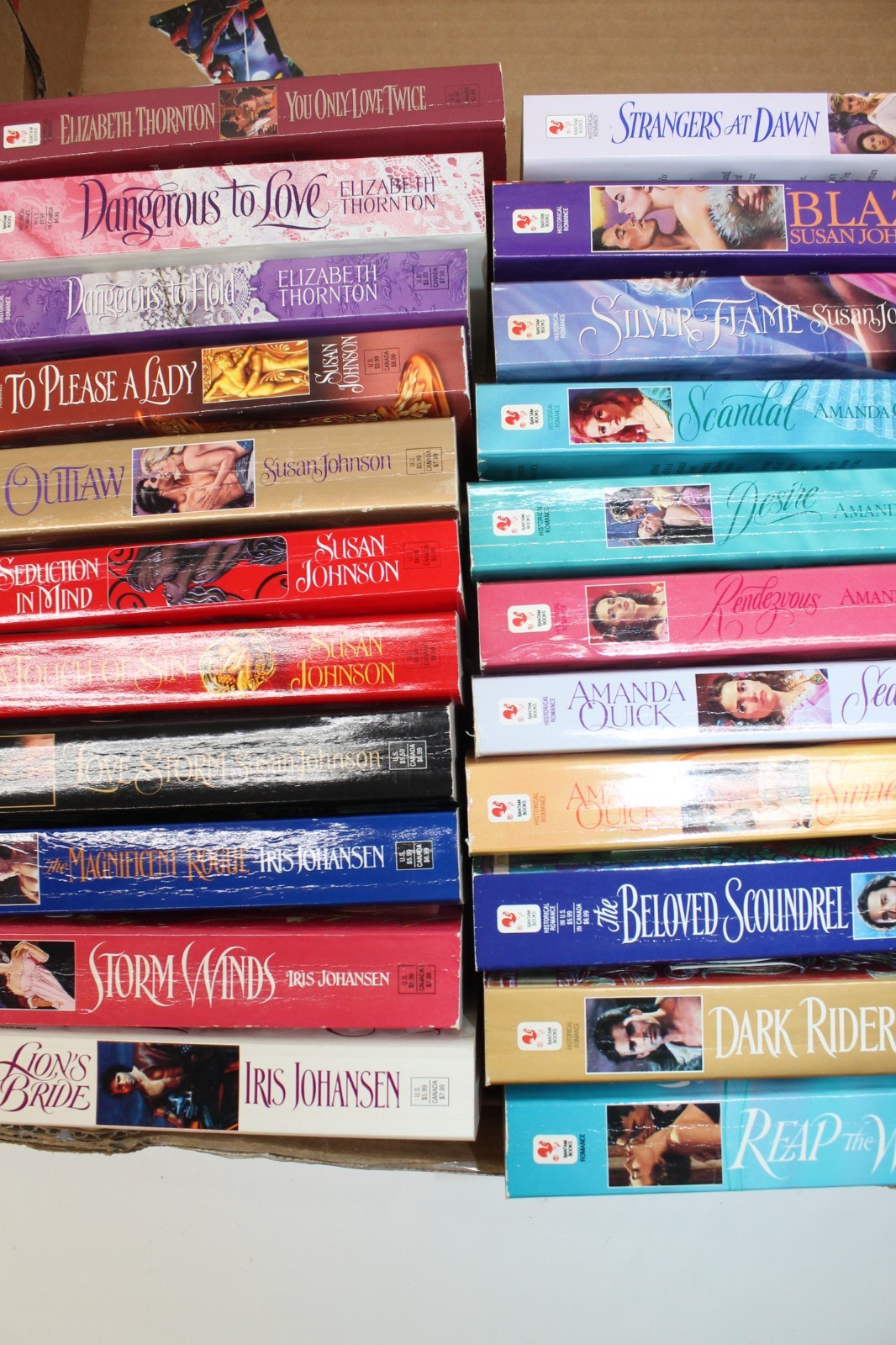 Random Lot of 15 Historical Romances by Publisher – AVON ZEBRA BANTAM MIXED