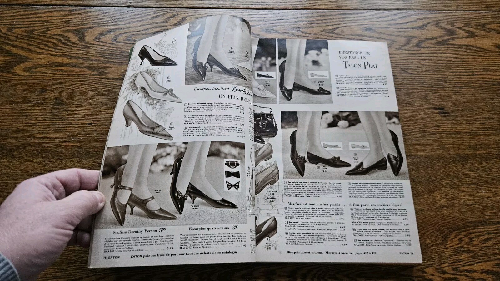 Vintage 1963 Eaton French Catalog 428 pages