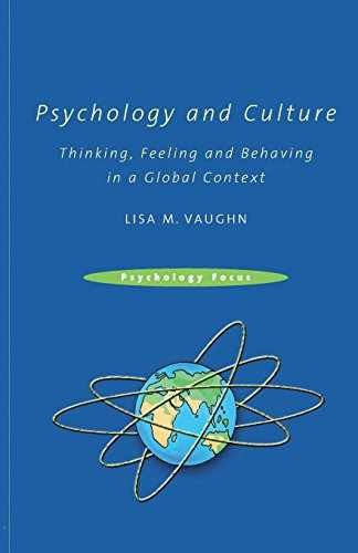 Psychology and Culture: Thinking, – Paperback, by Vaughn Lisa – Very Good c