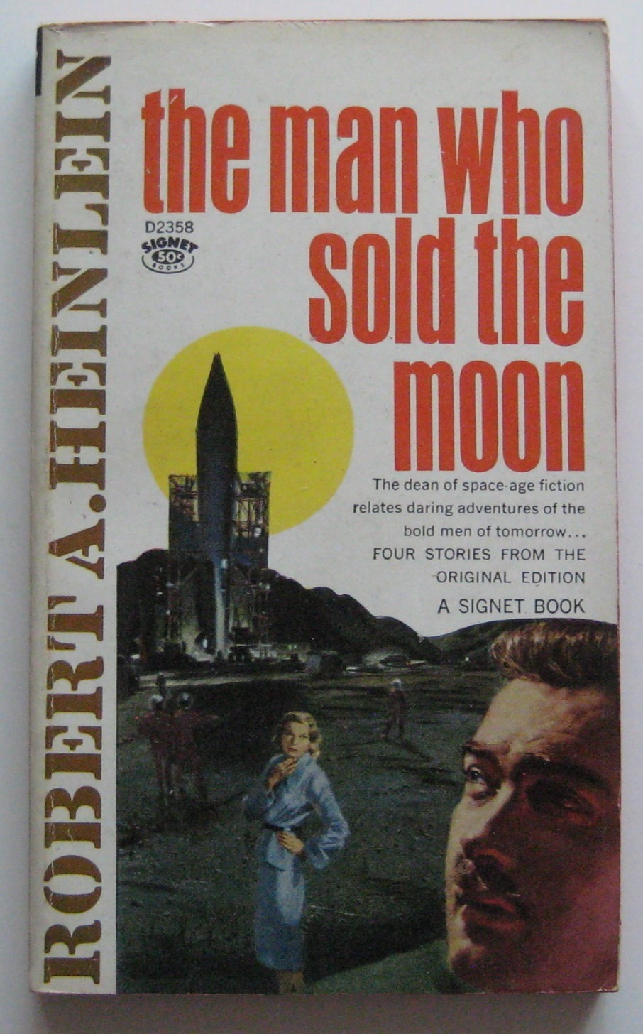 The Man Who Sold the Moon Robert A. Heinlein PB 3rd Signet D2358