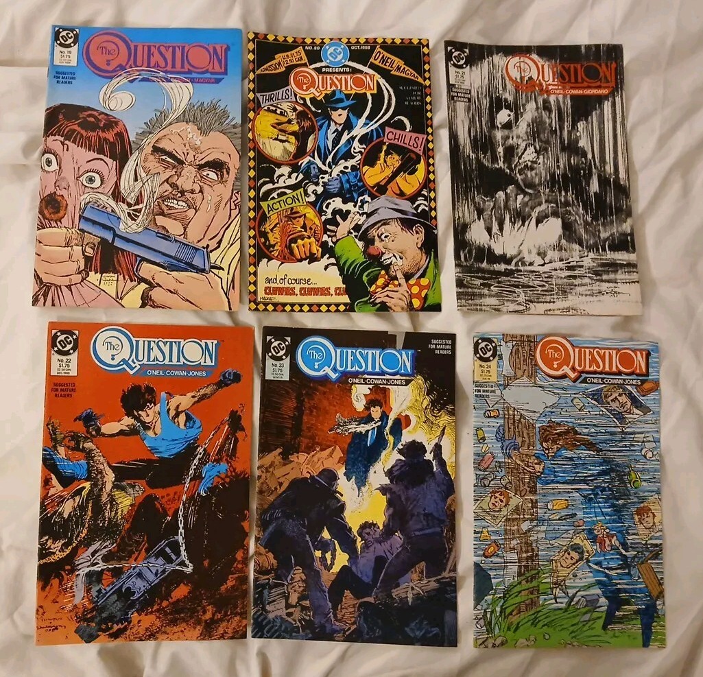 The Question: Issues 19-24, DC (1988) – Welcome To Oz – O’Neil Cowan Sienkiewicz