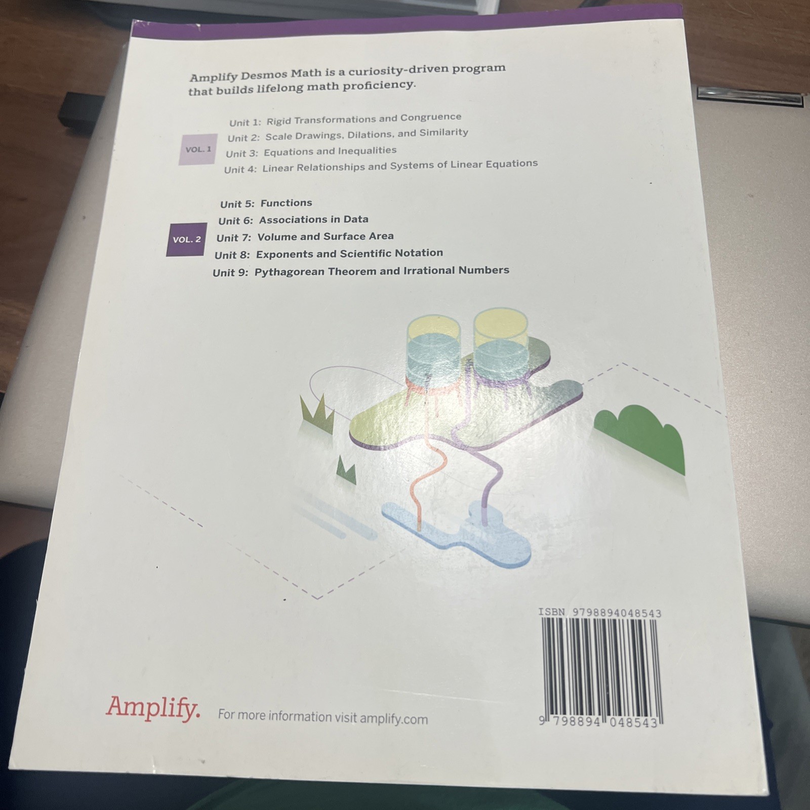 Amplify Desmos Math Student Edition ACC 7 Volume 2 Units 5-9