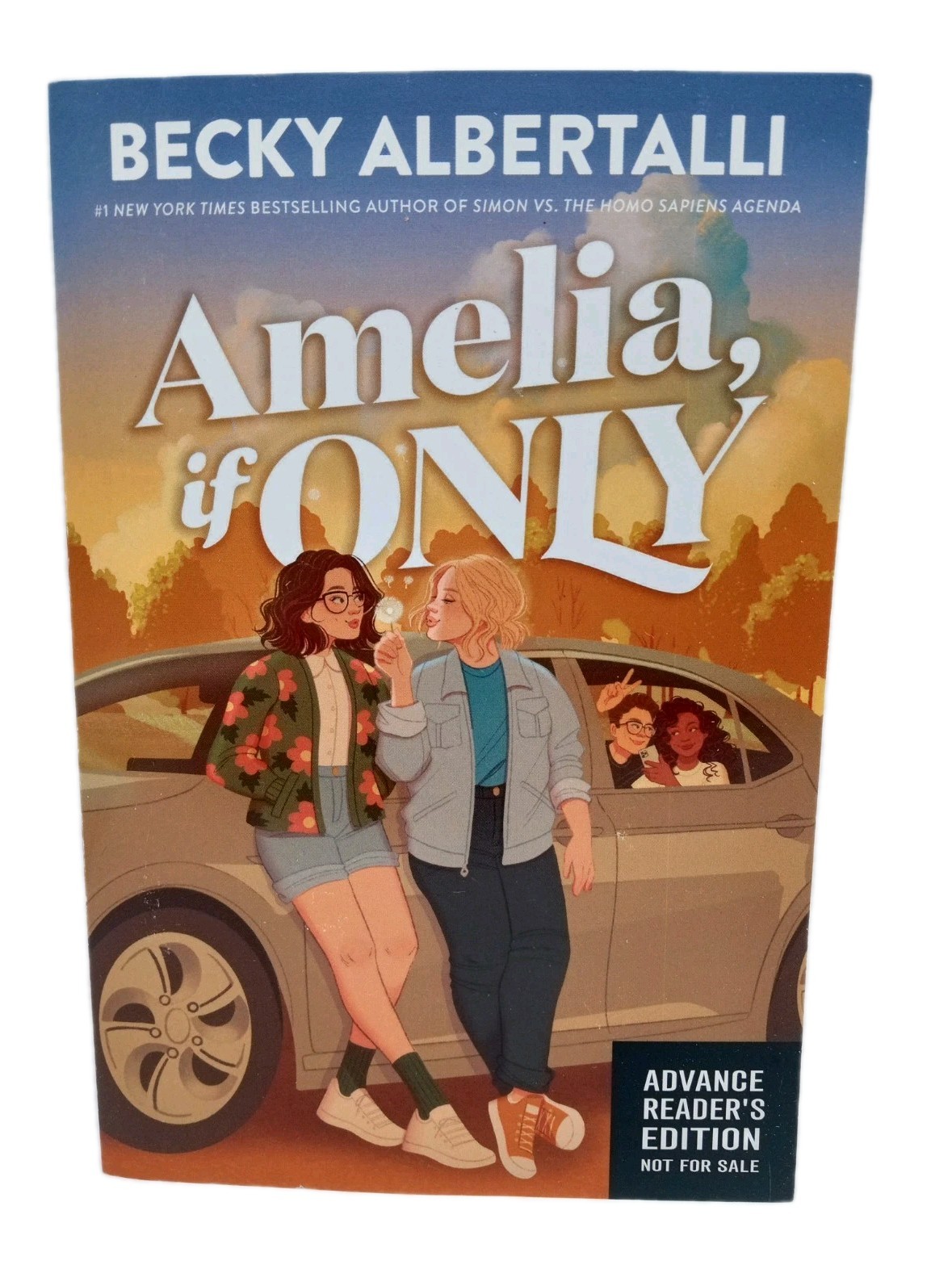 Amelia If Only Becky Albertalli ARC Advance Reader Copy LGBTQ YA Romance