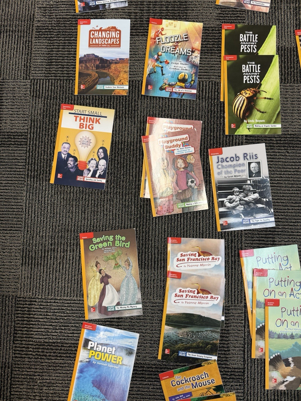 45 McGraw Hill Grade 4 Leveled Readers Classroom Book Lot Paired Read Homeschool