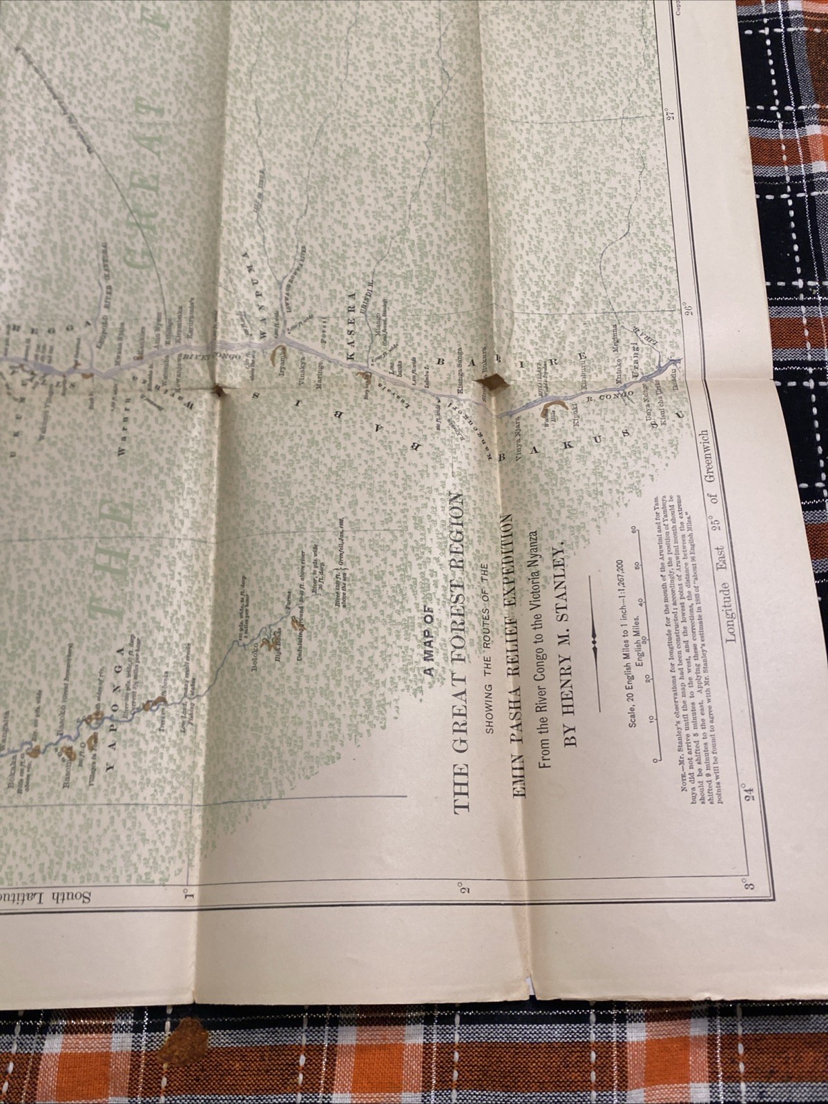 In Darkest Africa Henry M. Stanley 1890 SIGNED 3 Maps Magnus Tait 1st Edition