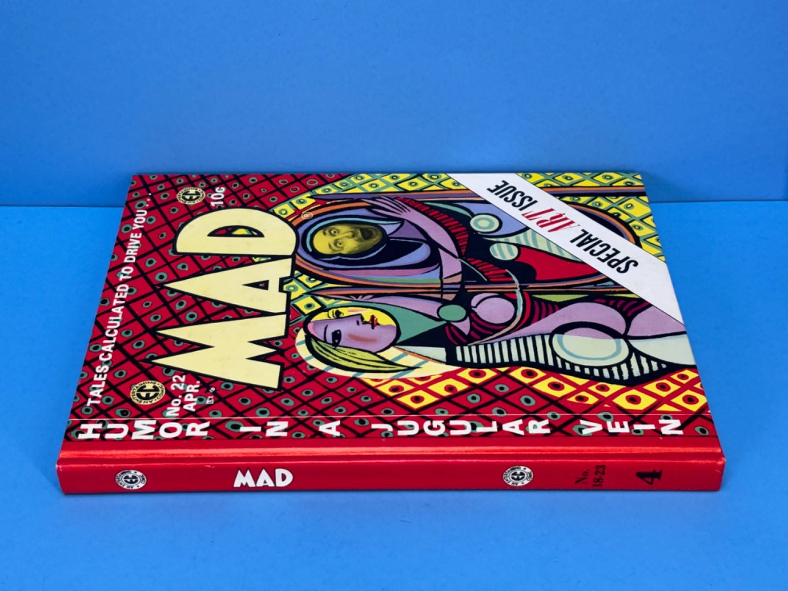 EC Library Mad Magazine Comic Volume 4 in B&W and Slipcase Box