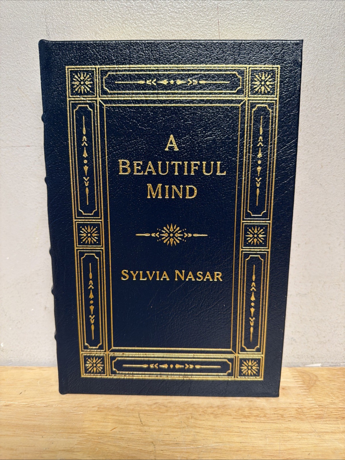 SPECIAL EDITION, Leather-bound Easton Press: A Beautiful Mind by Sylvia Nasar