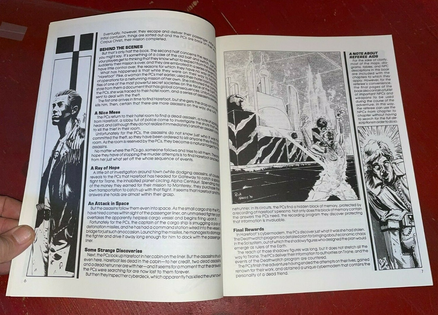 2300AD RPG Deathwatch Program 1016 Traveller GDW 1990