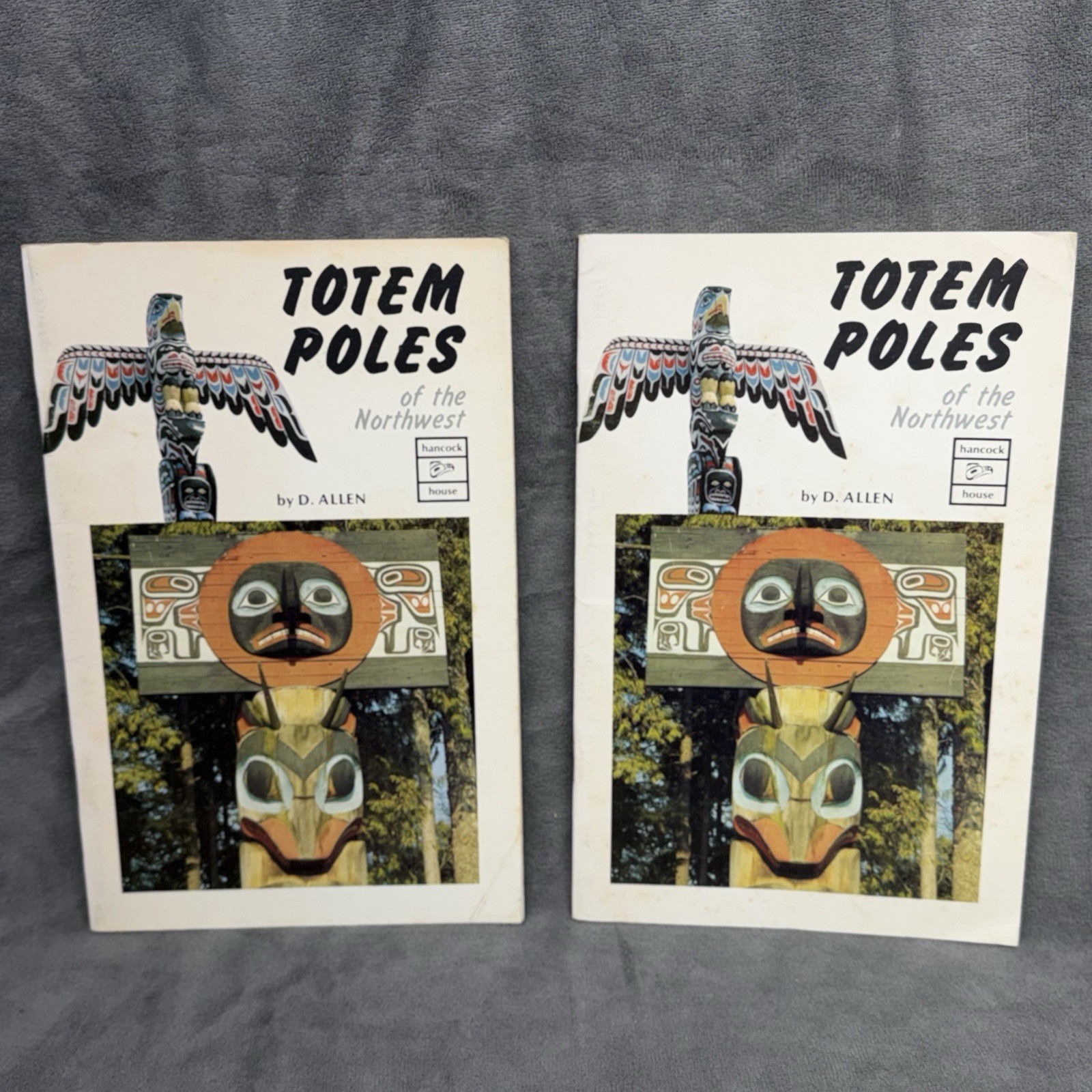 Vintage Lot of 6 PNW Native American Art & Culture Book Totem Poles & Legends