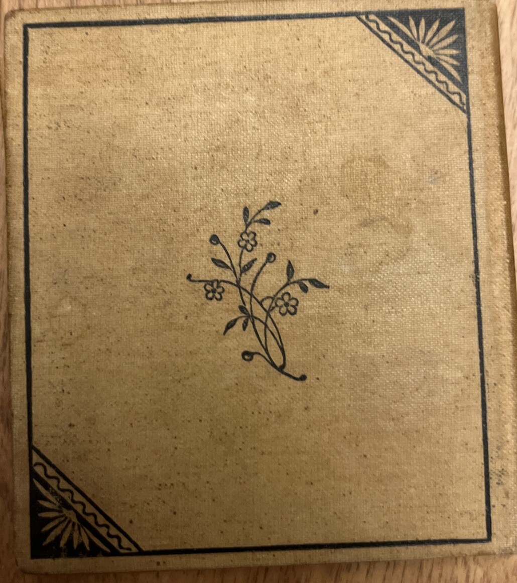 The Pilgrims Rest Antique Illustrated Mini Pray book Lady Hope 3” Hardback