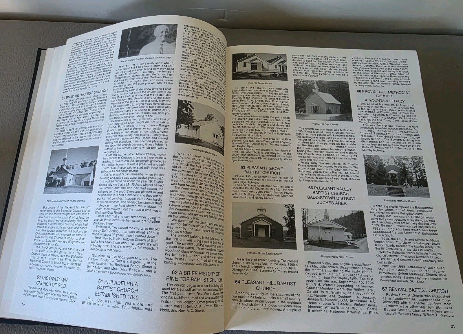 The Heritage of Union County, Georgia – Volume 1 Hardcover 1832-1994 (371 Pages)