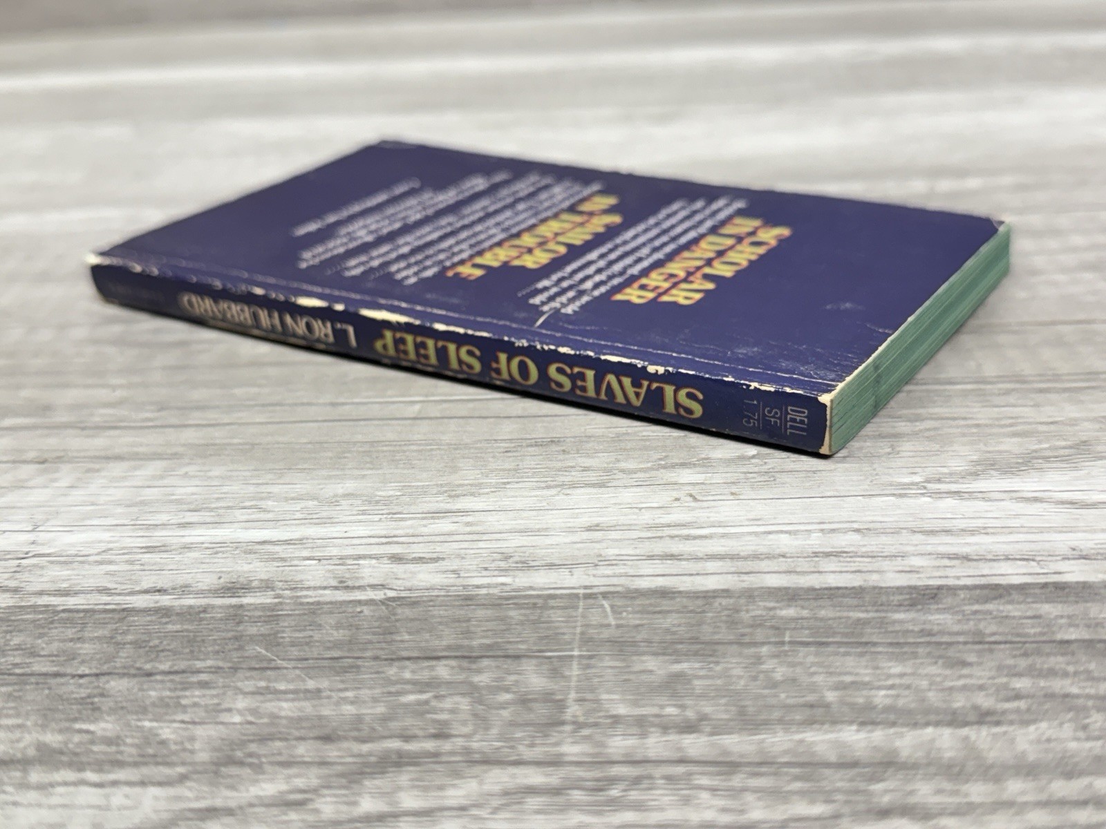 SLAVES OF SLEEP BY L. RON HUBBARD 1979 DELL PULP ERA ADVENTURE SCI-FI