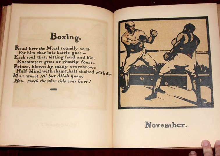 EXRARE 1898 LITHOGRAPHS WILLIAM NICHOLSON BOXING GOLF CRICKET FISHING ARCHERY ++