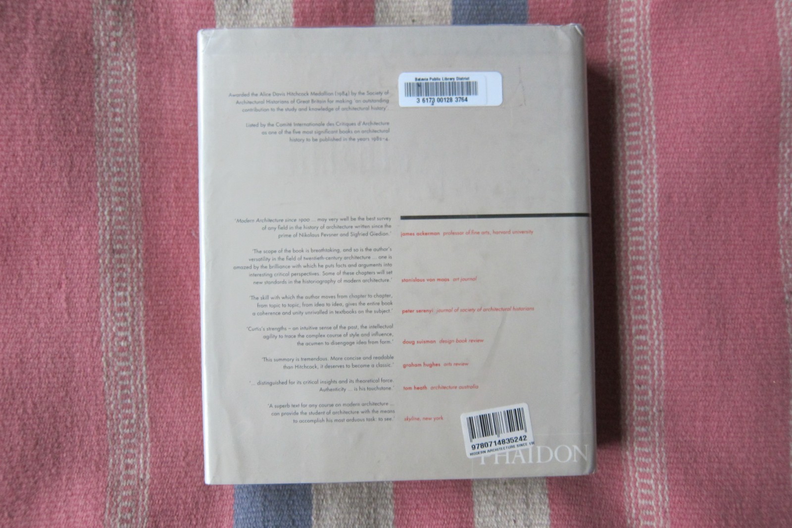 Modern Architecture Since 1900 Willliam JR Curtis Hardcover Dust Jacket Phaidon