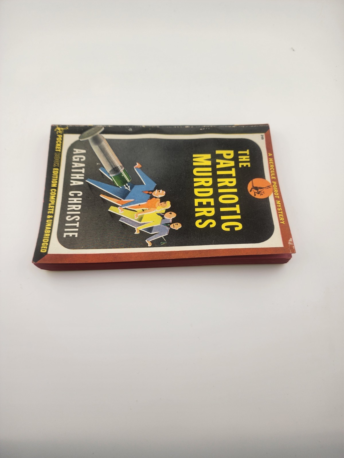 PATRIOTIC MURDERS Agatha Christie POCKET PB First Ed. 1st Print VINTAGE MYSTERY