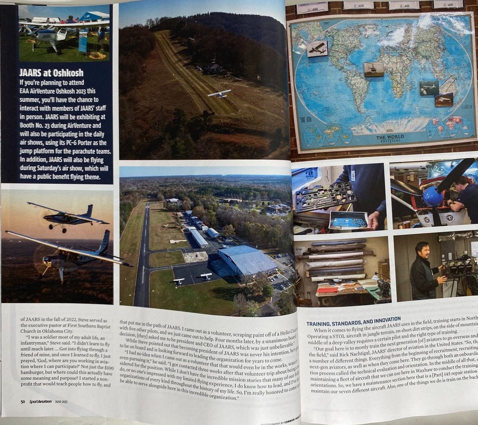 EAA Sport Aviation Magazine 2023,2022,2021,2020,2019 The Spirit of Aviation