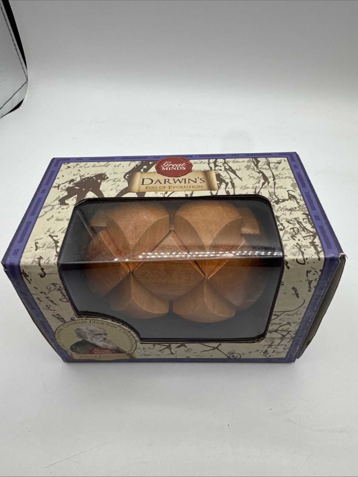 Great Minds Darwin’s Egg of Evolution Puzzle Wood