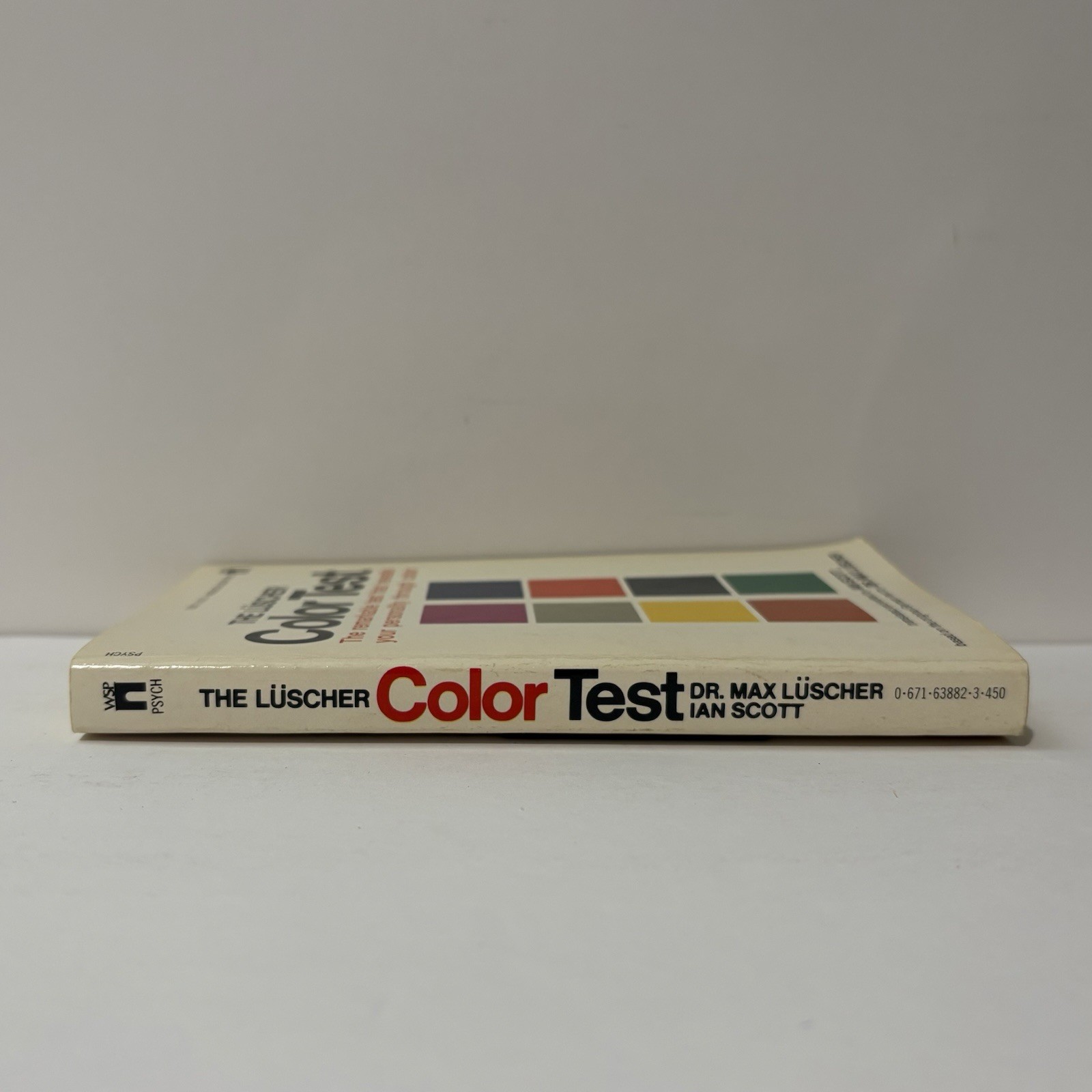 The Luscher Color Test Max Luscher 1971 Paperback – 8 Original Color Cards
