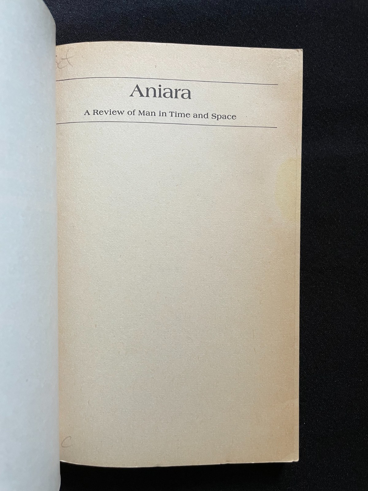 “Aniara: A Review of Man in Time & Space” Harry Martinson SF Rediscovery (SC)