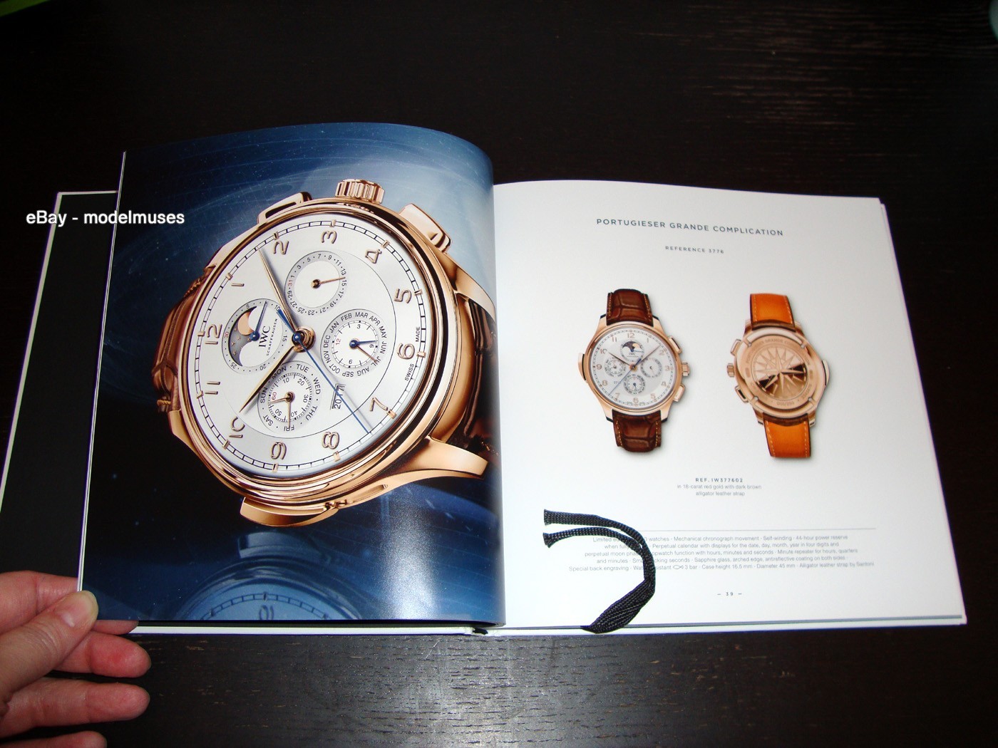 IWC SCHAFFHAUSEN Luxury Watch HARDCOVER CATALOG 2017 2018 – 138 Pages