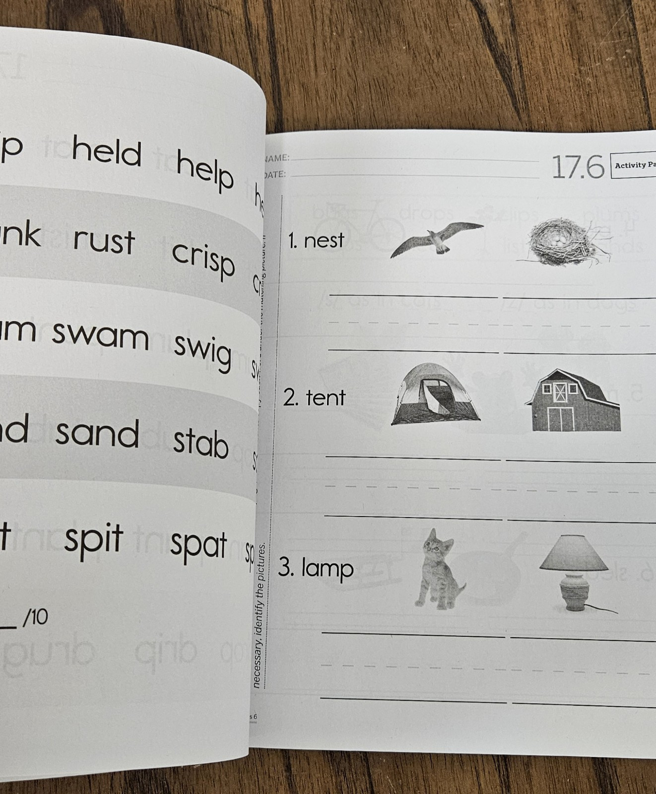 Amplify Core Knowledge Language Arts Grade K Skills 6 Activity Book