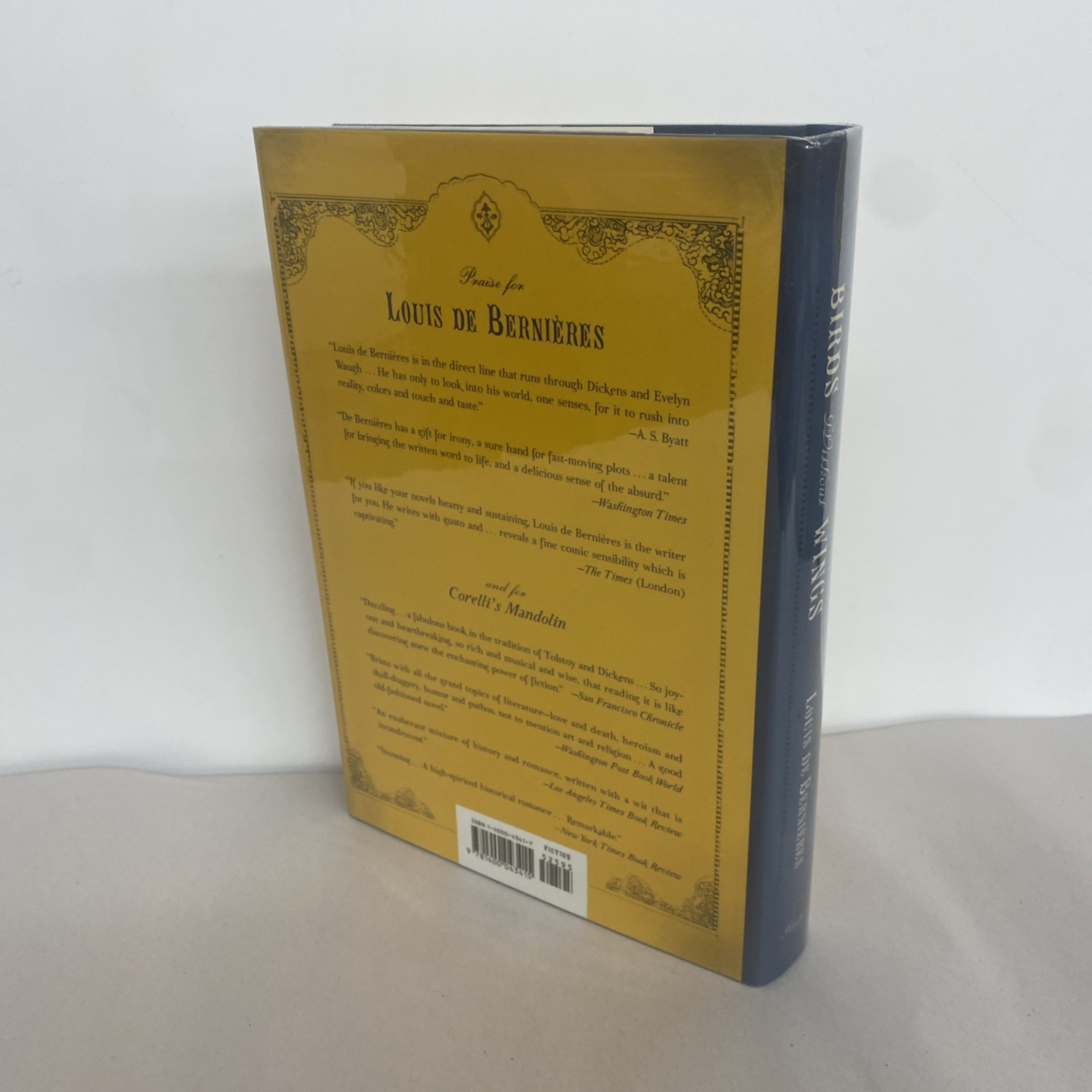 Birds Without Wings by Louis de Bernieres: SIGNED FIRST edition, DJ In Mylar