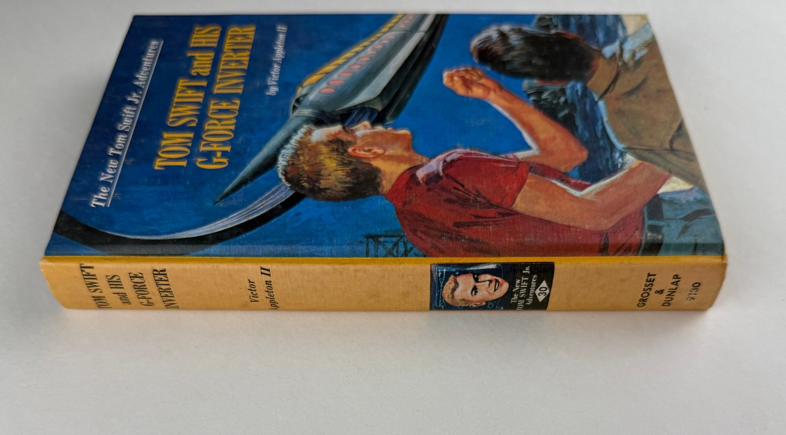 TOM SWIFT G-Force Inverter 1968 Hardcover Retro Sci-Fi Adventure Book 30 Vintage