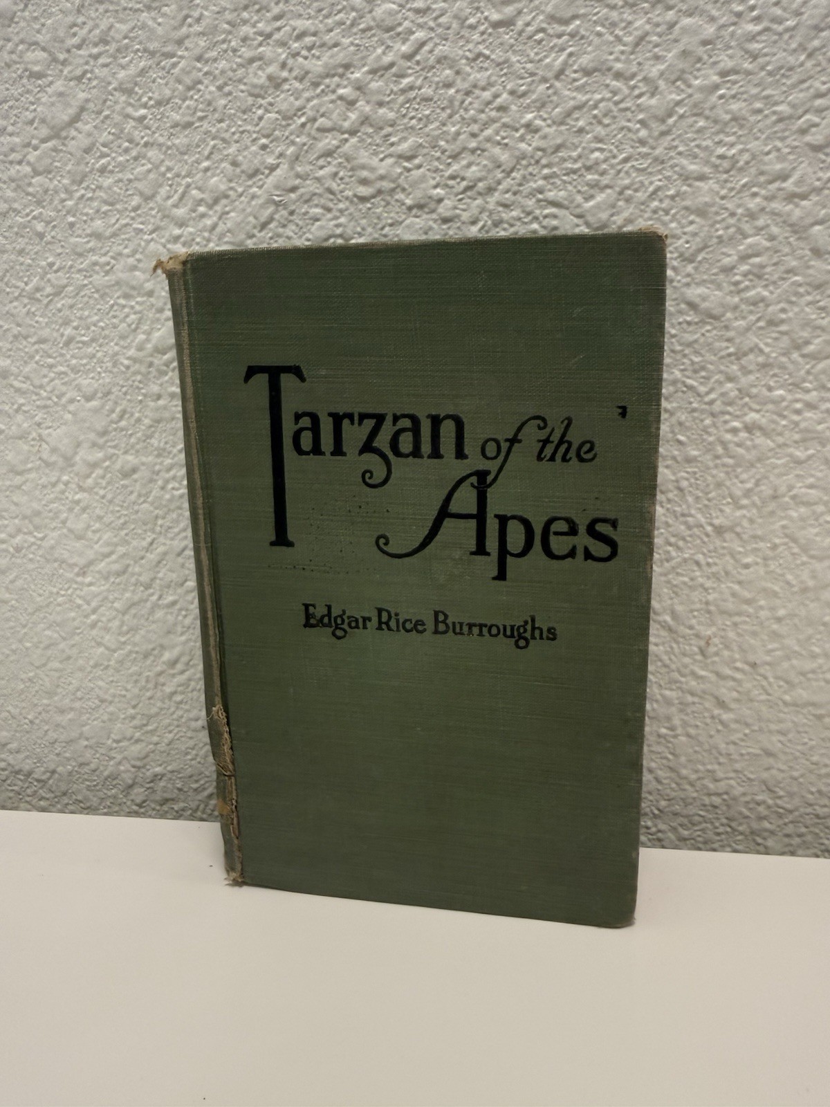 Tarzan of the Apes Edgar Rice Burroughs A.L. Burt Early HC 1914 Frontispiece