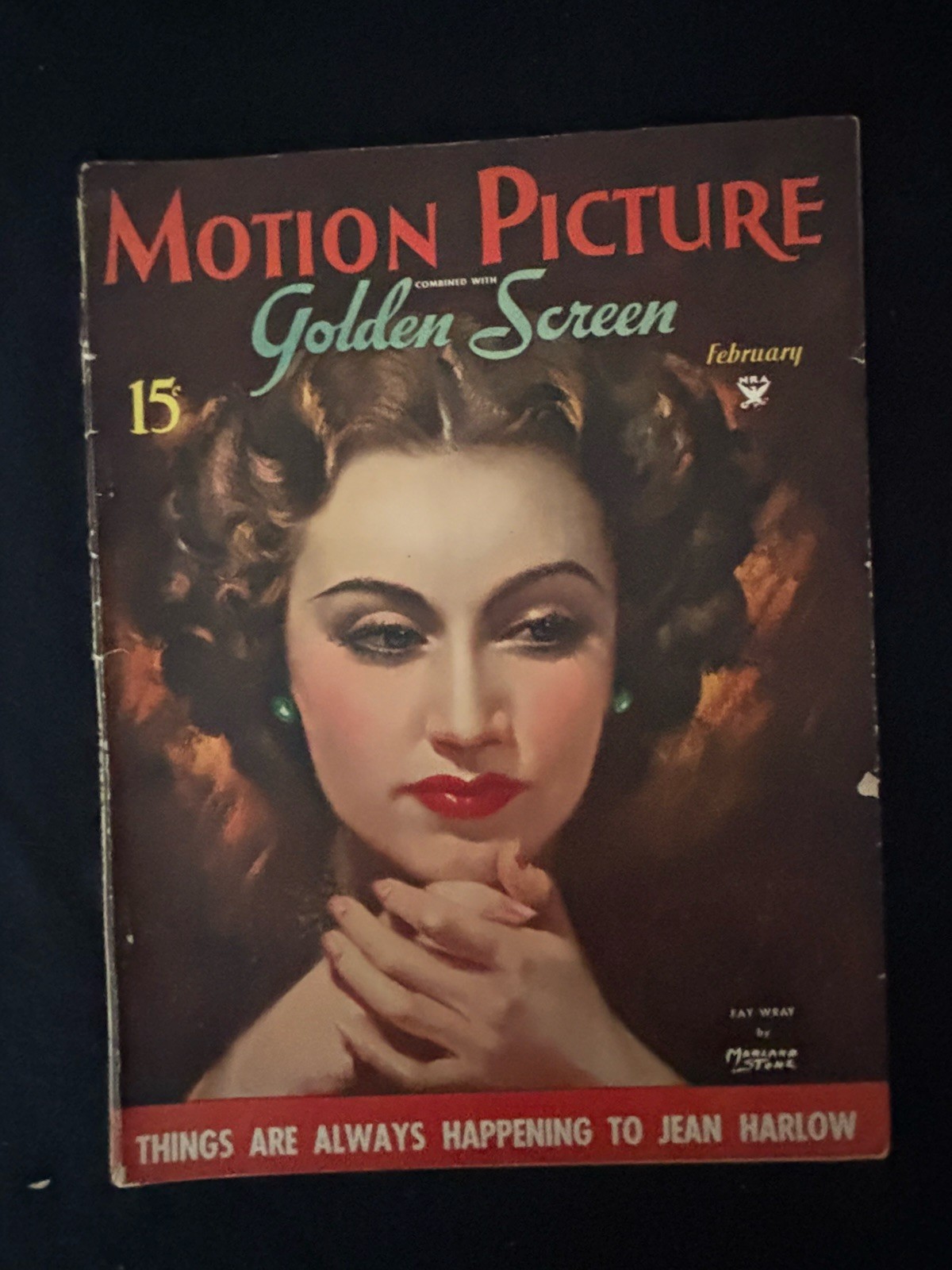 Fay Wray Motion Picture Golden Screen Movie Magazine Feb 1931 2 Cuts Very Rare