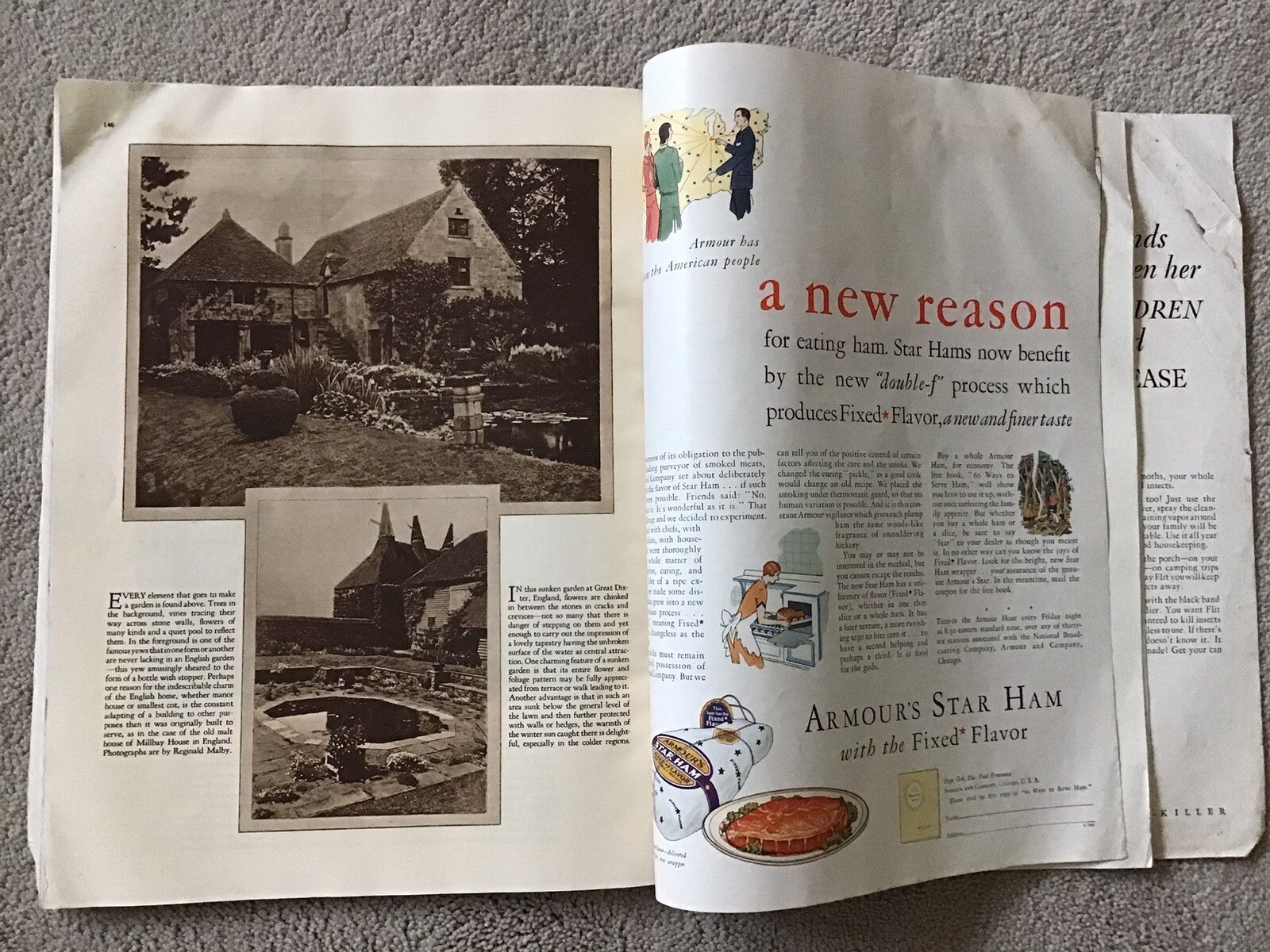 Vintage Woman’s Home Companion June 1930 Magazine 10 7/8″ x 13 7/8″ 172 Pages