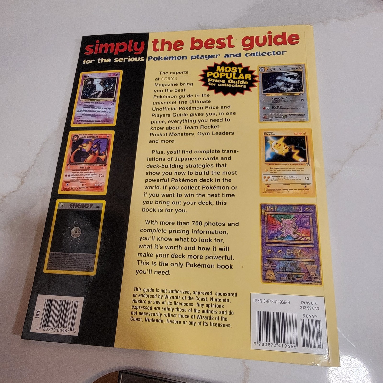 SCRYE PRESENTS! THE ULTIMATE UNOFFICIAL POKEMON PRICE & By Krause Publications