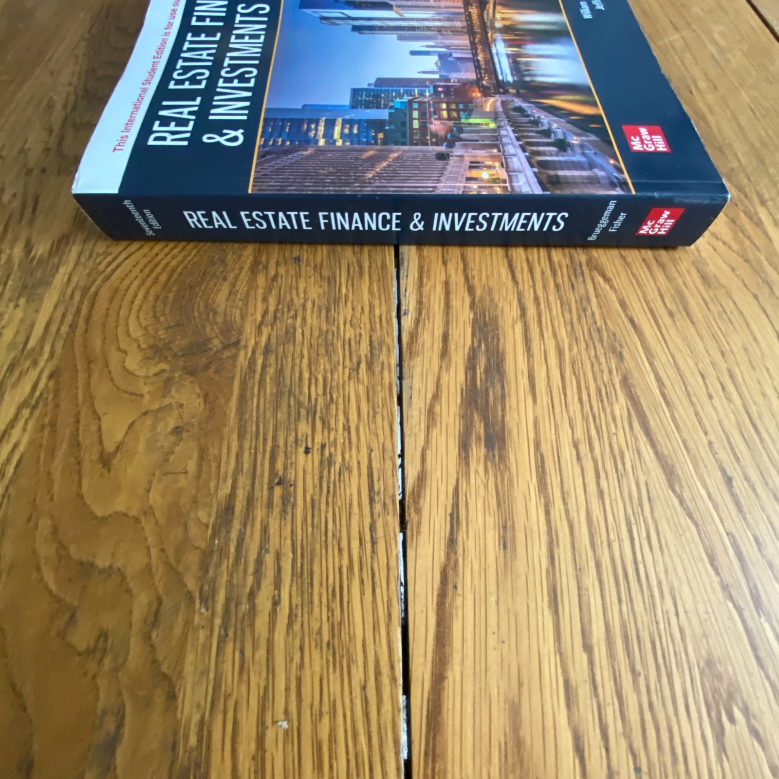 Real Estate Finance and Investments 17th Edition International Student Edition