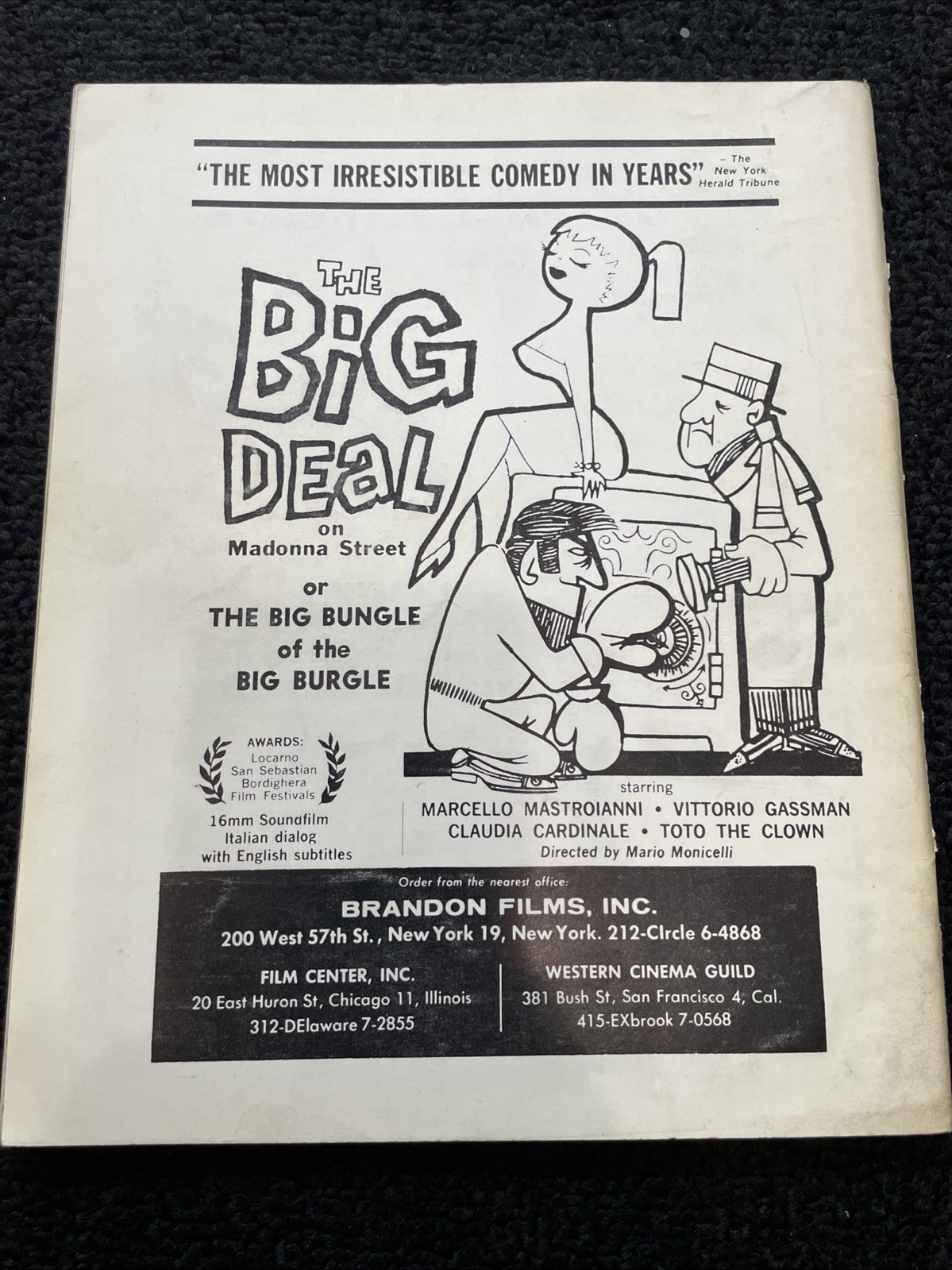 RARE Vintage 1965-1966 Lot Of 4 Film Quarterly Journals UC Press – V10