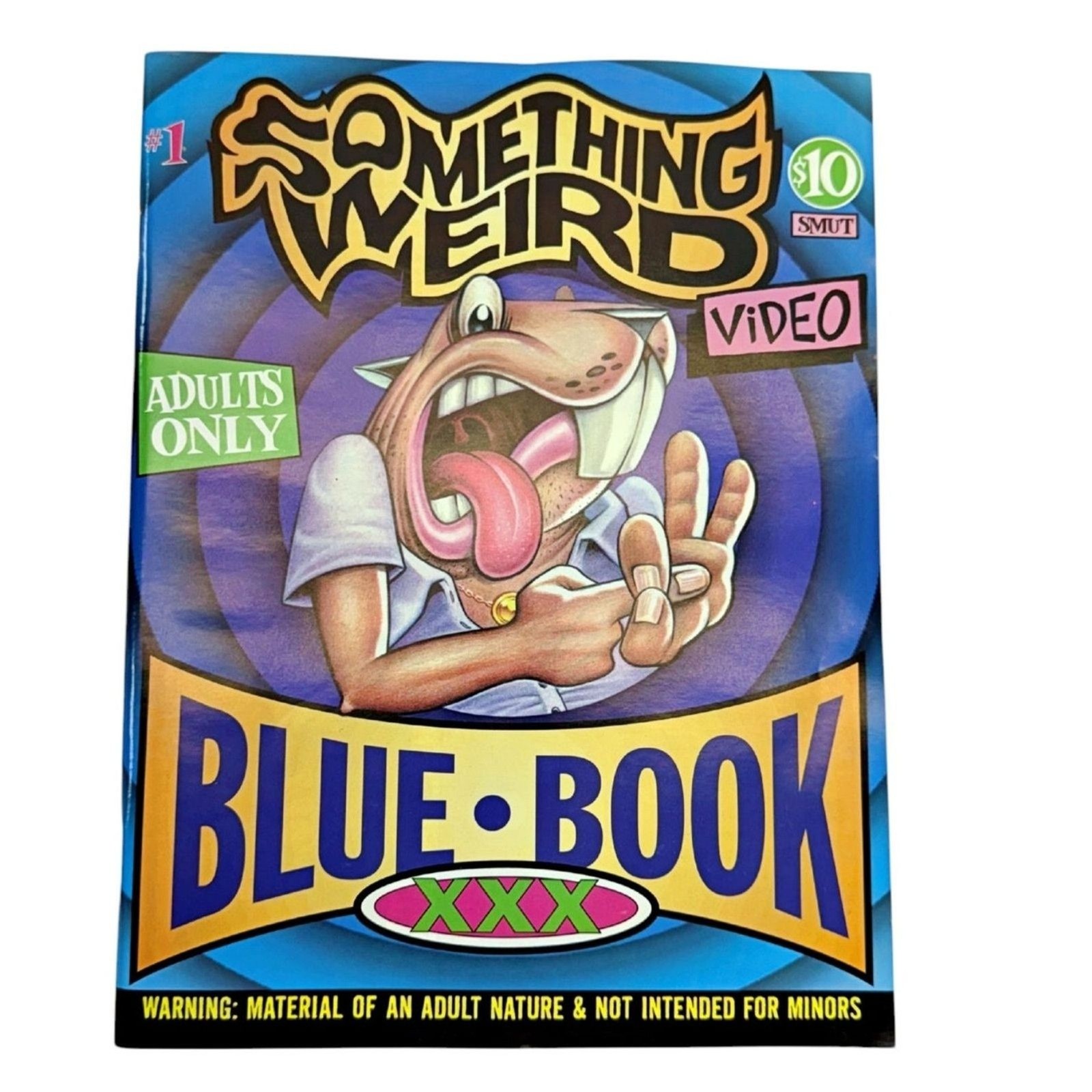 Something Weird Video Blue Book Magazine #1 1997 136 Pages *EXCELLENT CONDITION*