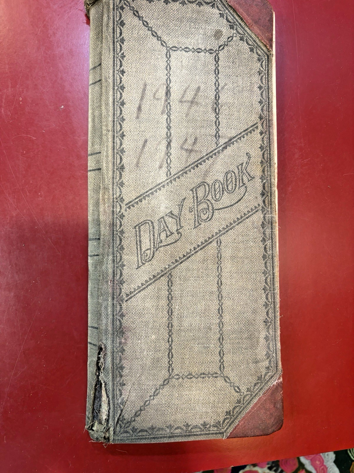 Old Vintage Store Ledger 1946/1947 Pennsylvania Coal town