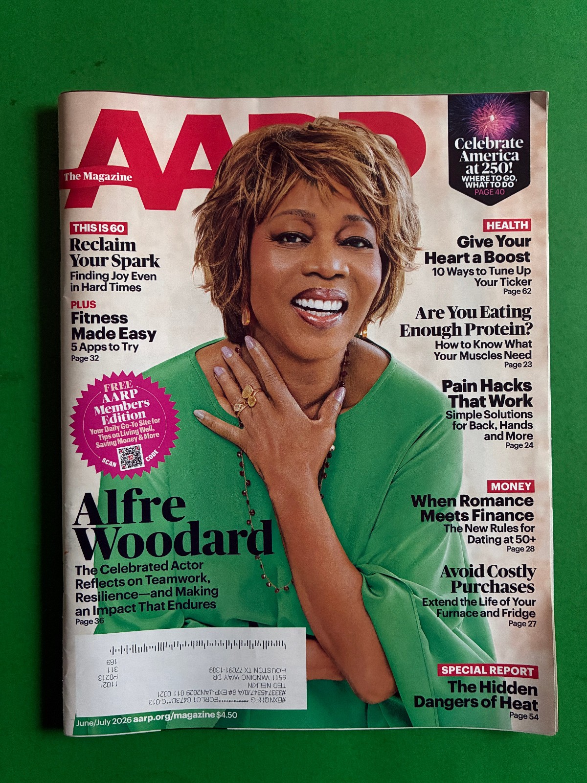 AARP: The Magazine – June/July 2026 – Alfre Woodard