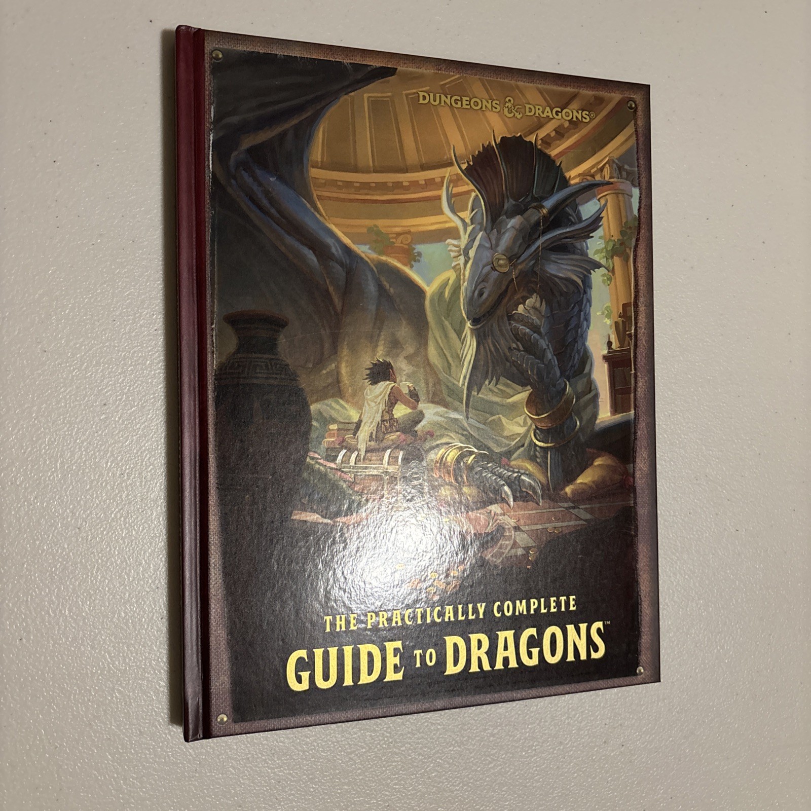 Dungeons & Dragons – Practically Complete Guide to Dragons Hardcover (Excellent)