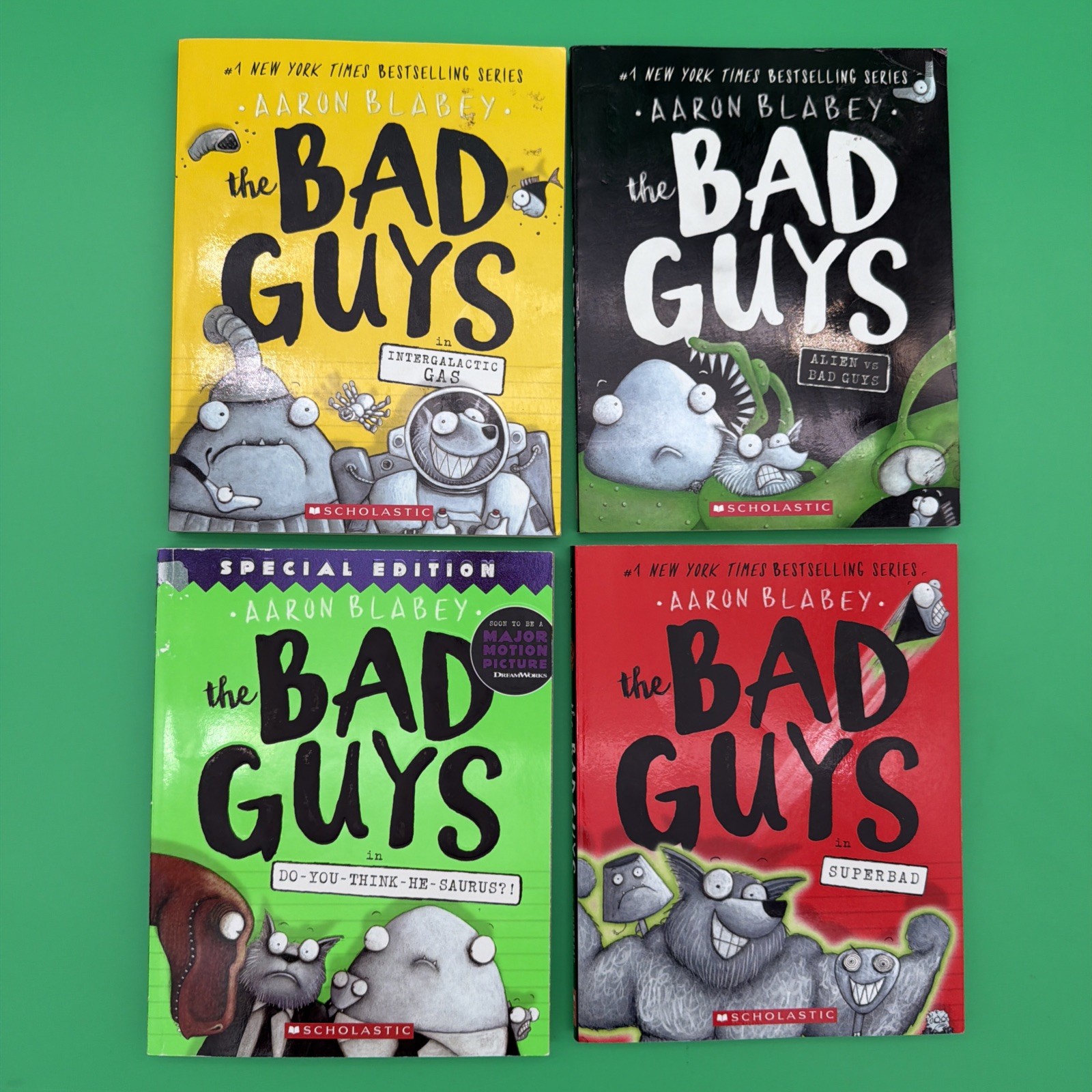 The Bad Guys Series by Aaron Blabey Lot Of 15 Paperback Books 1-14 & 16