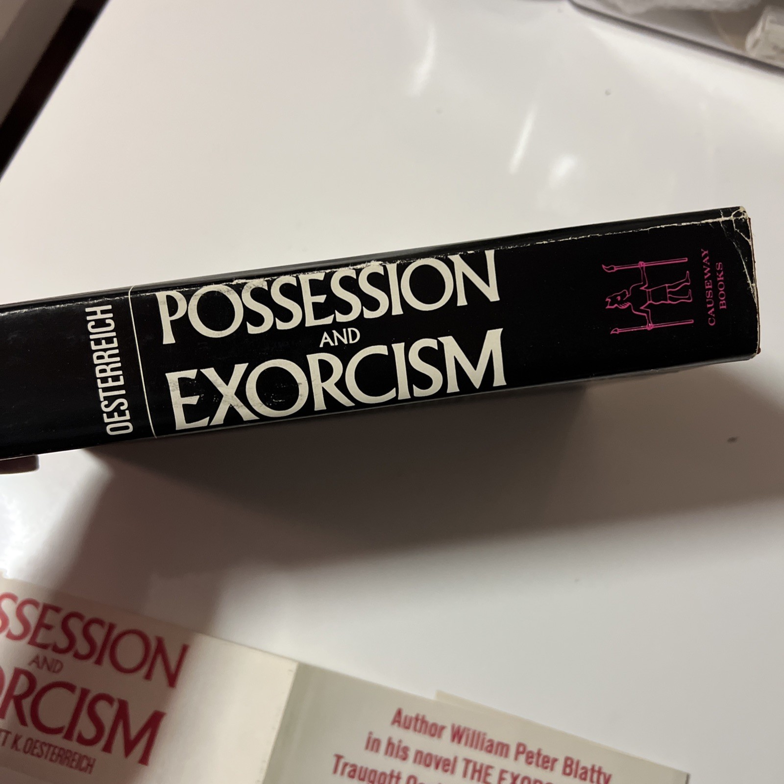 POSSESSION AND EXORCISM – Traugott K Oesterreich ( HC/DJ 1974) First Edition