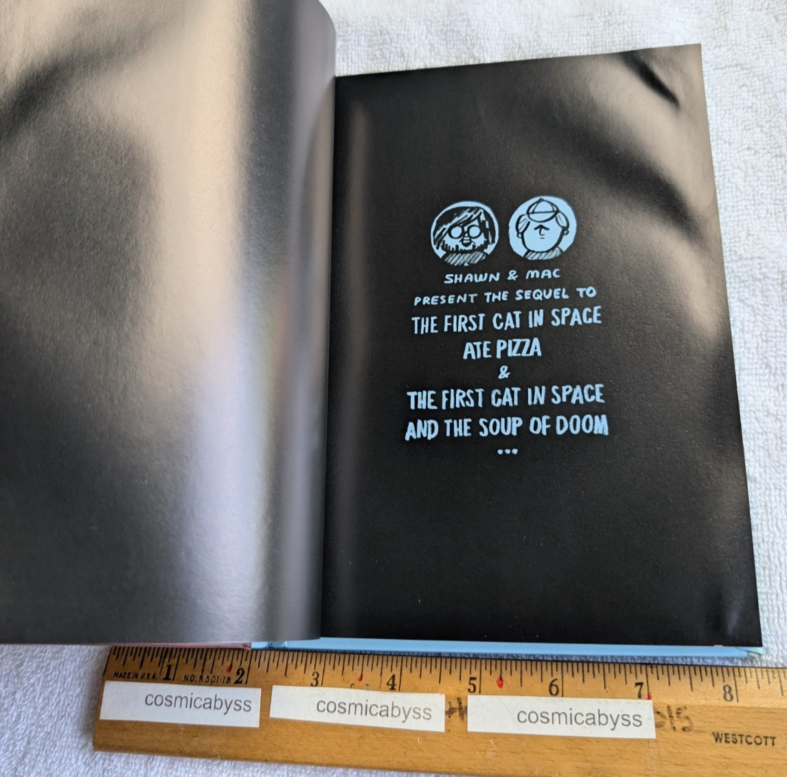 The First Cat in Space Mac Barnett Shawn Harris SIGNED book 1st print 2024